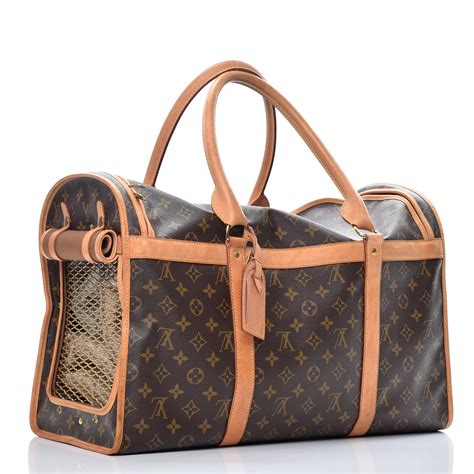 Louis Vuitton Monogram Sac Chien Pet Carrier 50 